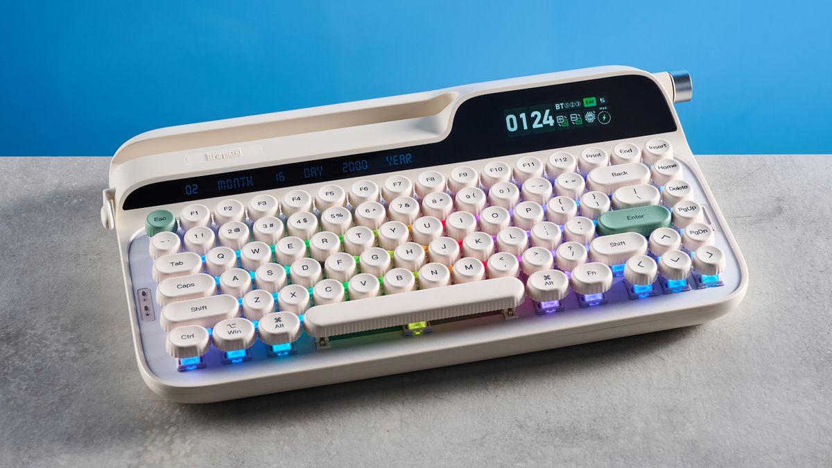 An Epomaker Glyph mechanical keyboard