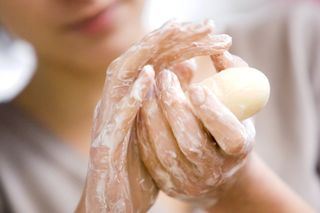Adult OCD washing hands hygiene