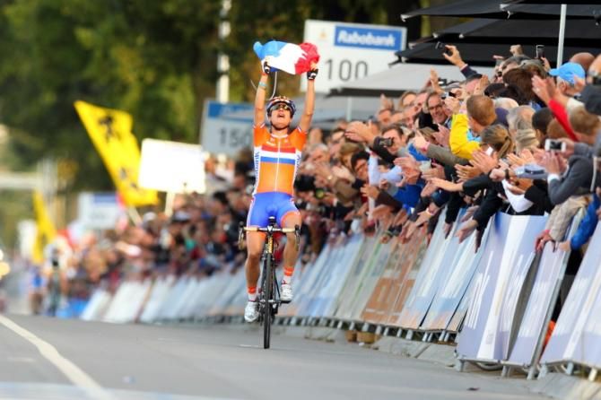 A wonderful finish to a great season for Marianne Vos (Ned)