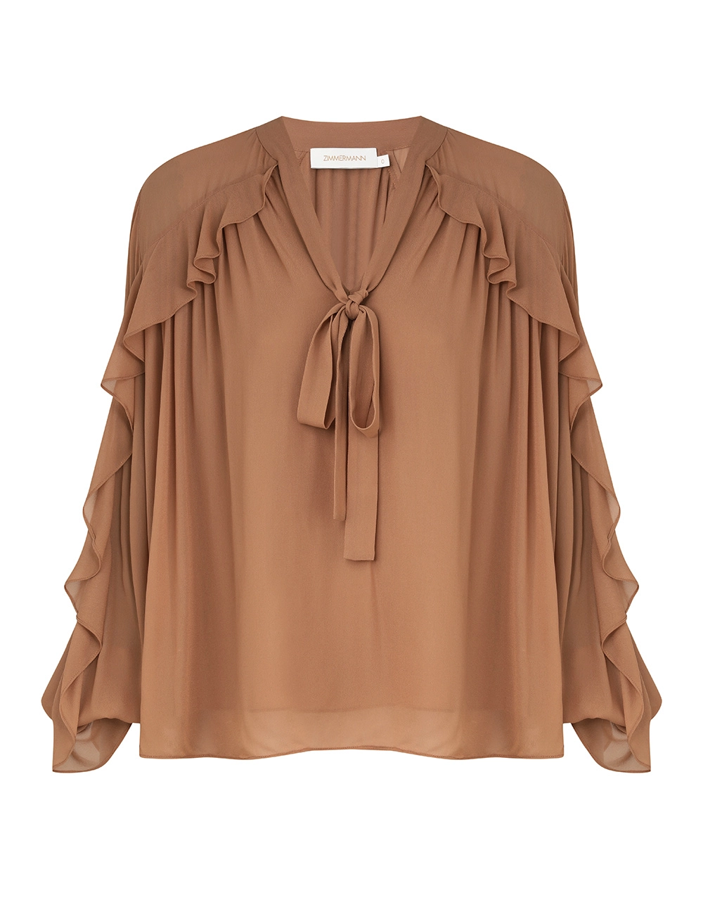 Zimmermannwear, Illuminate Flutter Blouse