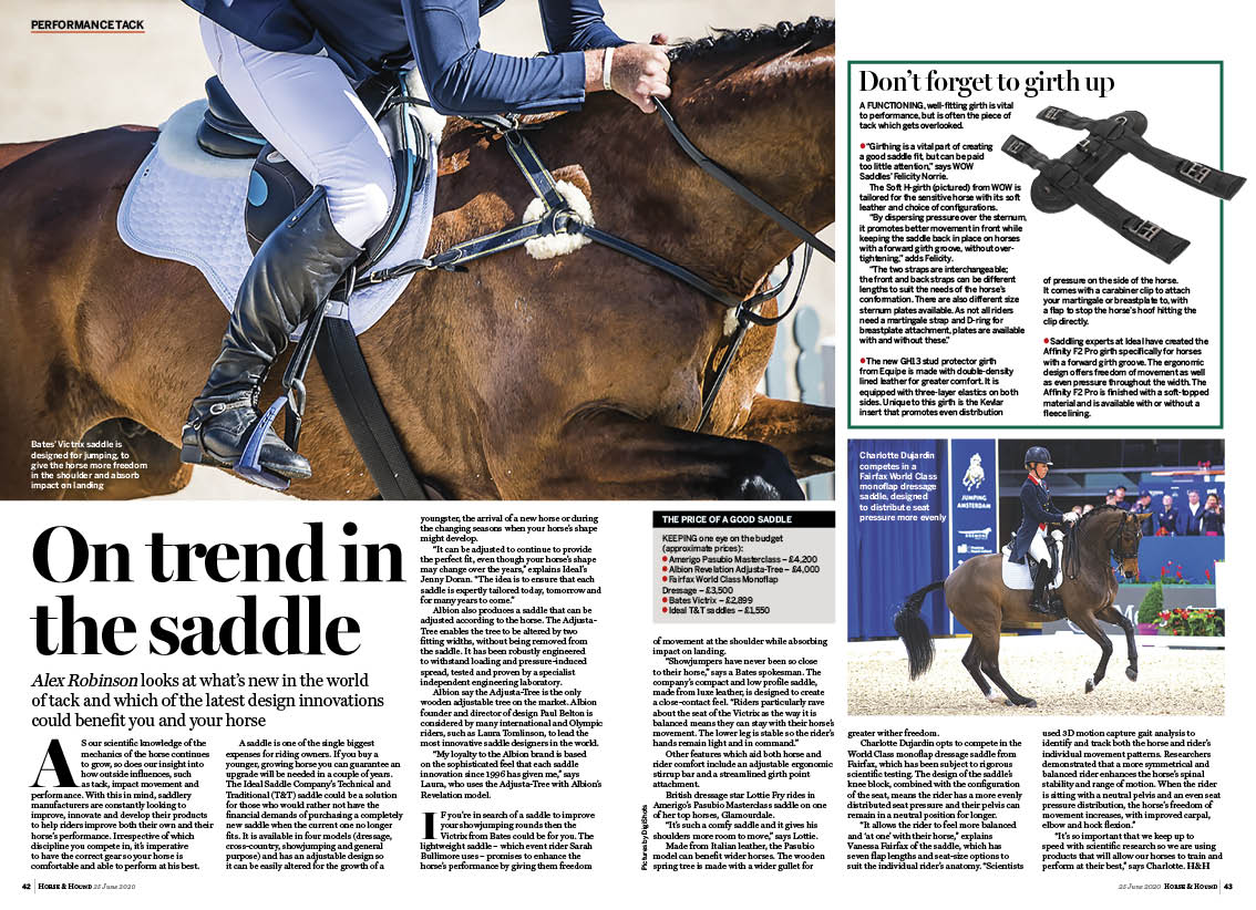 FT 2pp Saddlery and tack latest