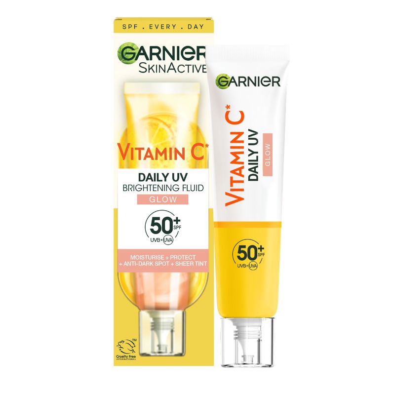 Garnier Vitamin C Daily UV Brightening Fluid Invisible SPF50+ 