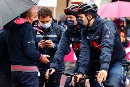 Mauro Vegni at the 2021 Giro d'Italia