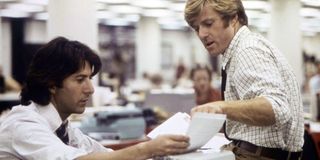 Dustin Hoffman and Robert Redford in All The President's Men
