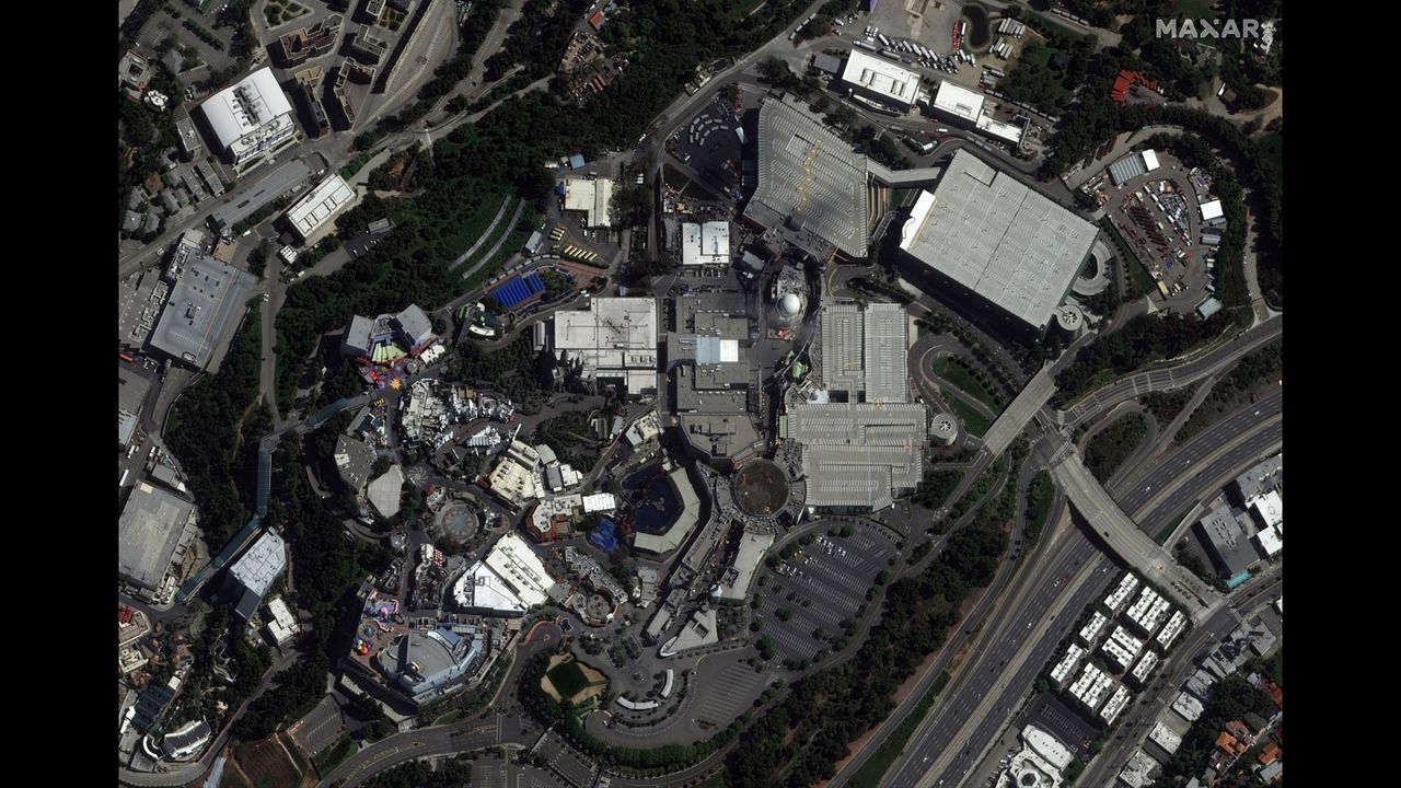Universal Studios Hollywood in Los Angeles, California, on March 22, 2020.