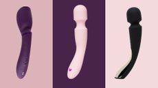 A selection of the best wand vibrators, including the We-Vibe Wand 2, Lovehoney Pleasure Wand, and Lelo Wand 