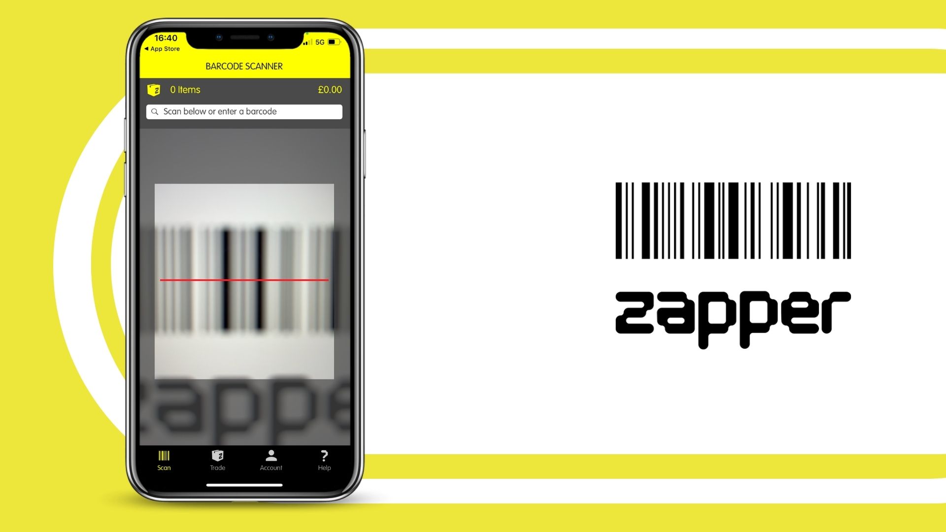 Selling books online - Zapper logo and Screenshot
