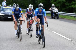 Marc Soler in the break on stage six of the Tour de Suisse 2021