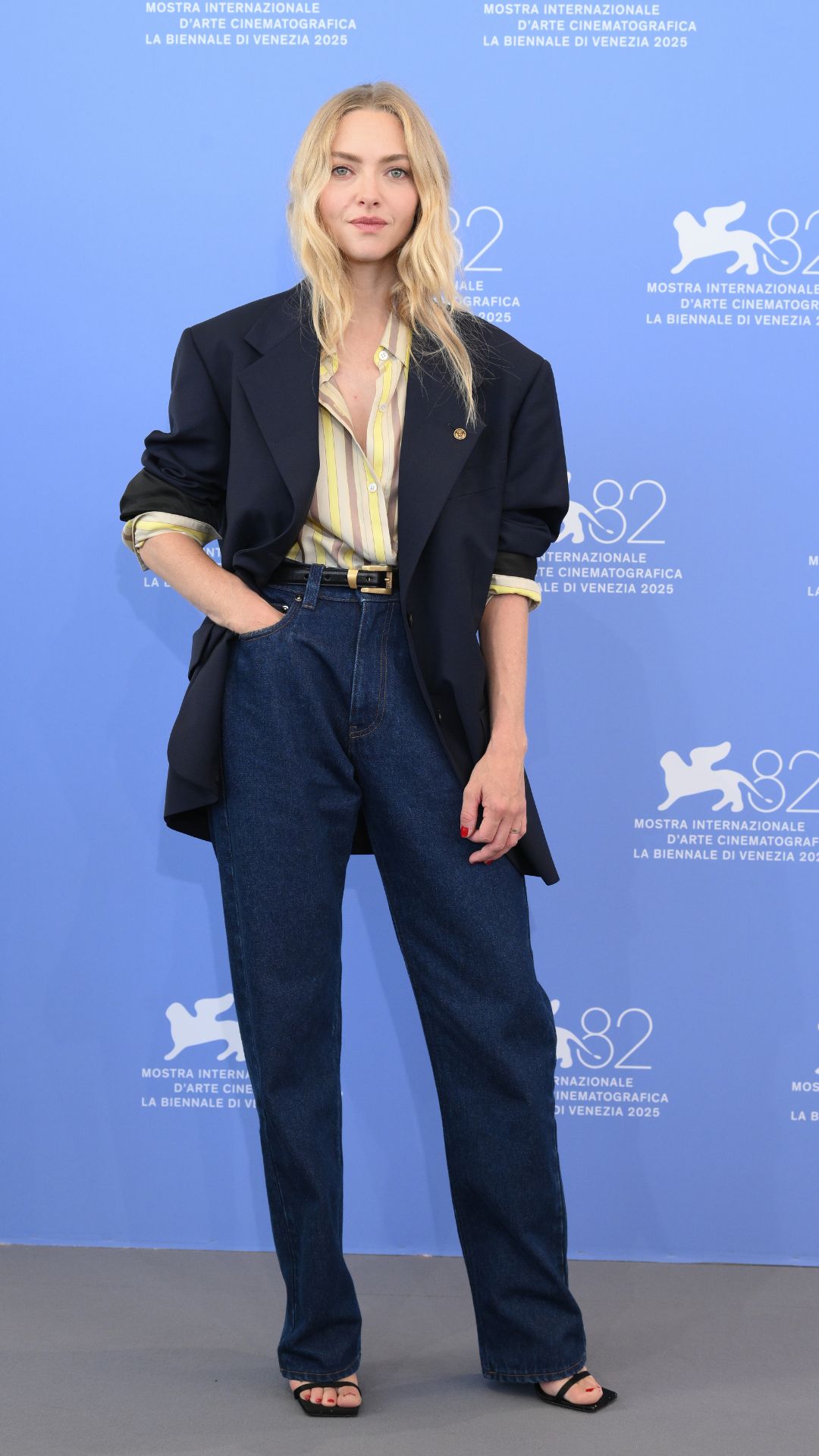 Amanda Seyfried at the 82 Venice International Film Festival 2025. The Testament of Ann Lee Photocall