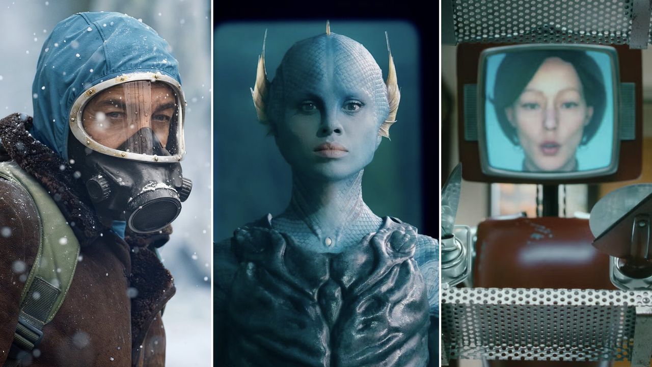 Best sci-fi 2025 (from left to right): The Eternaut (Netflix), The War Between Land And Sea (BBC/Disney+), Cassandra (Netflix)