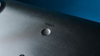 The Eufy Smart Scale P3 rear unit button