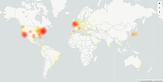 Downdetector Twitter Outage Map Feb 7