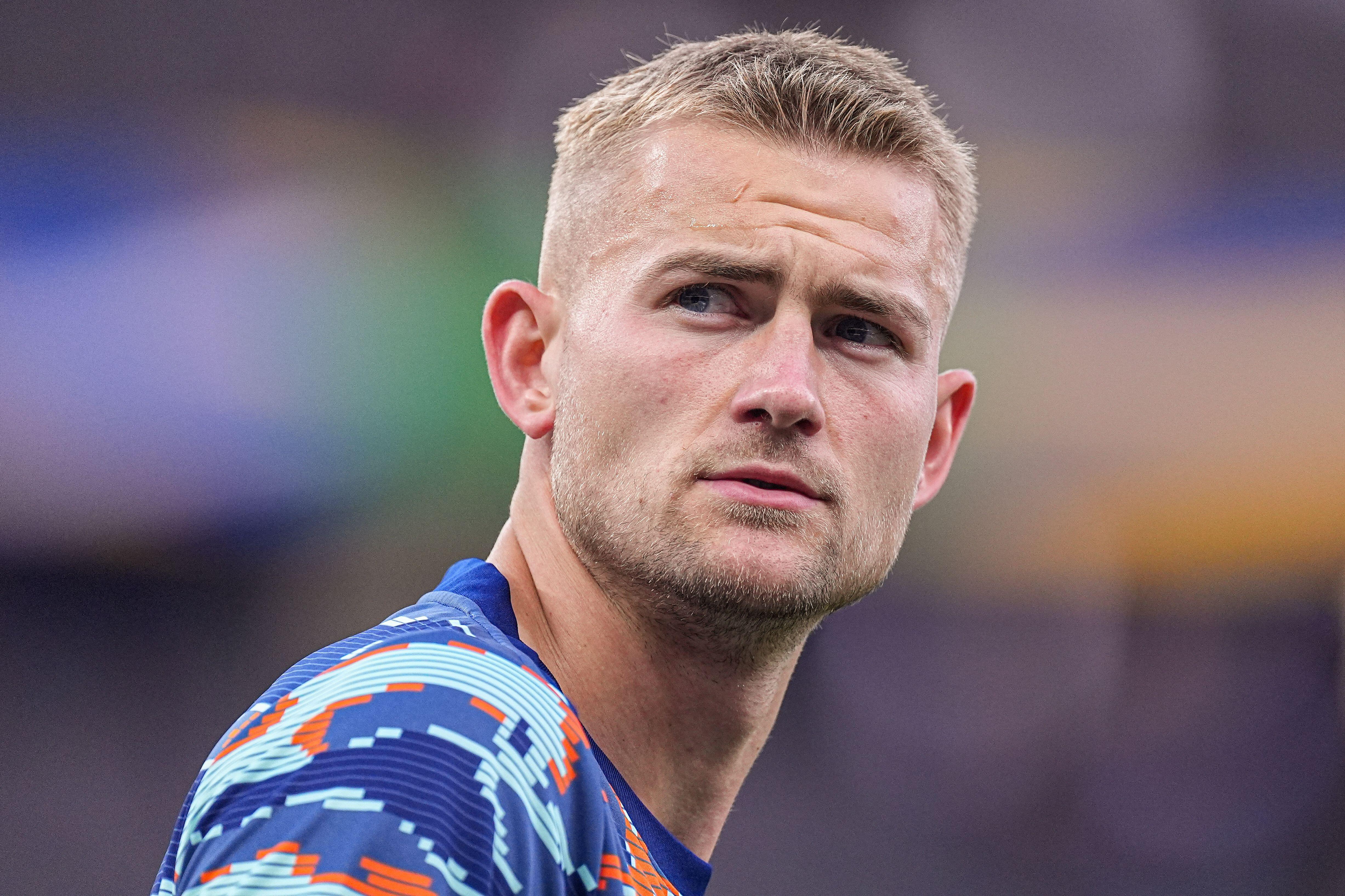 Matthijs de Ligt of the Netherlands at Euro 2024