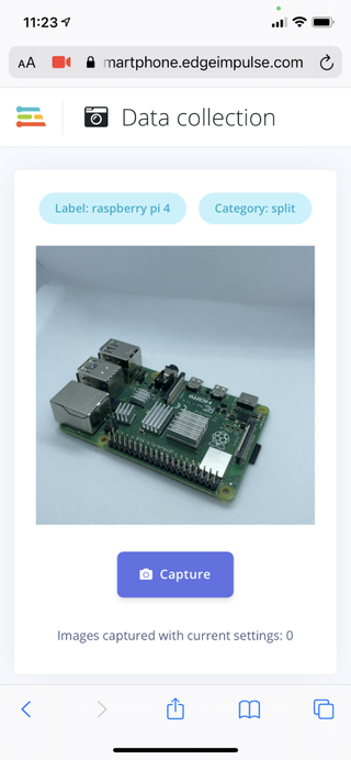 Raspberry Pi Object Identification Machine