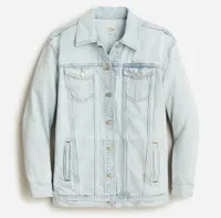 Relaxed denim jacket in waterside wash ($128) | J. Crew