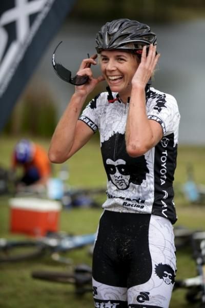 Jenny Fay is delighted with her win