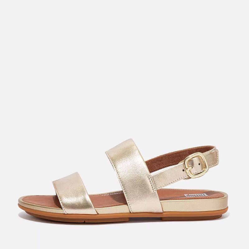 Image of gold sandals