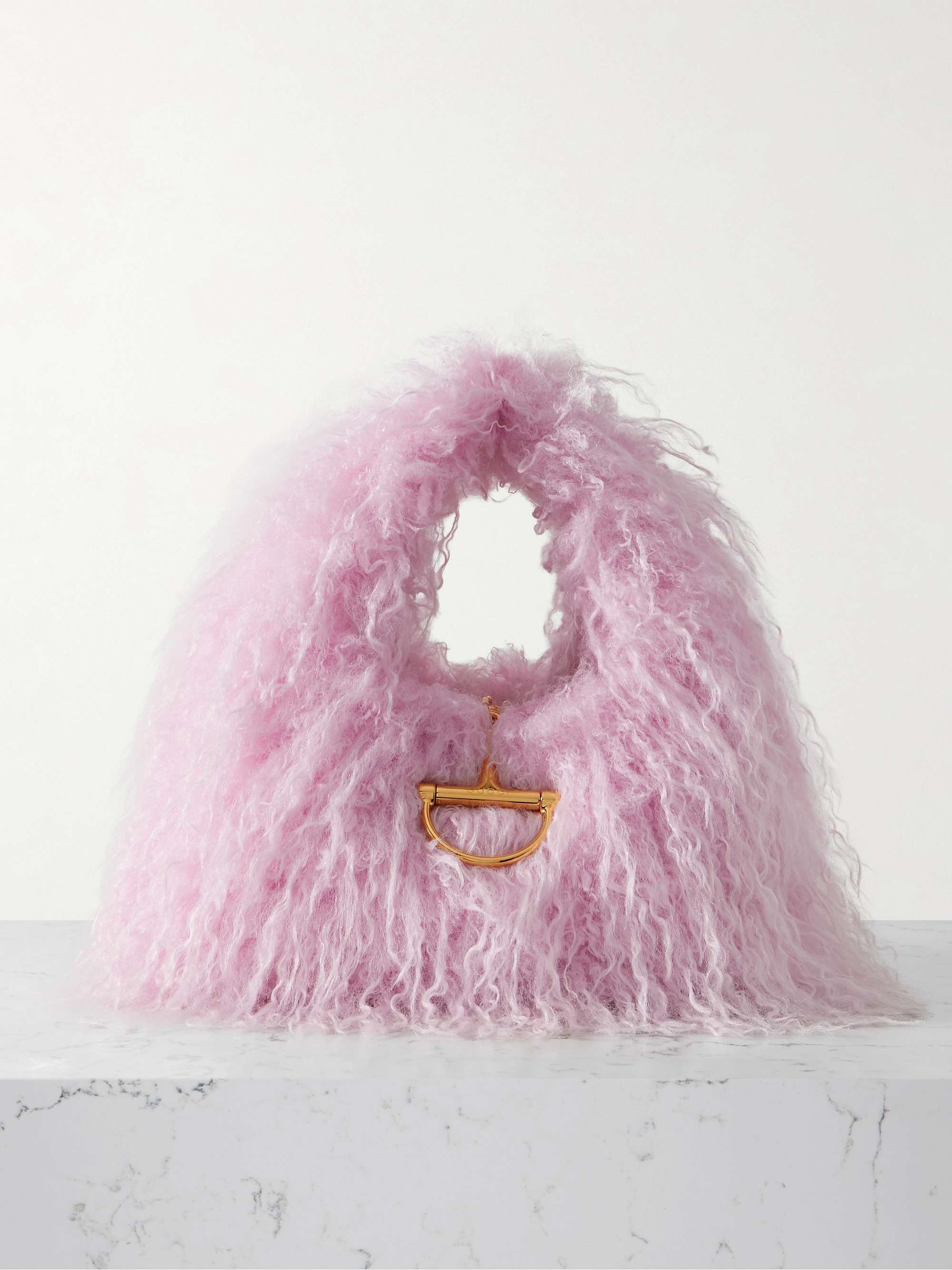 Softbit Shearling Tote
