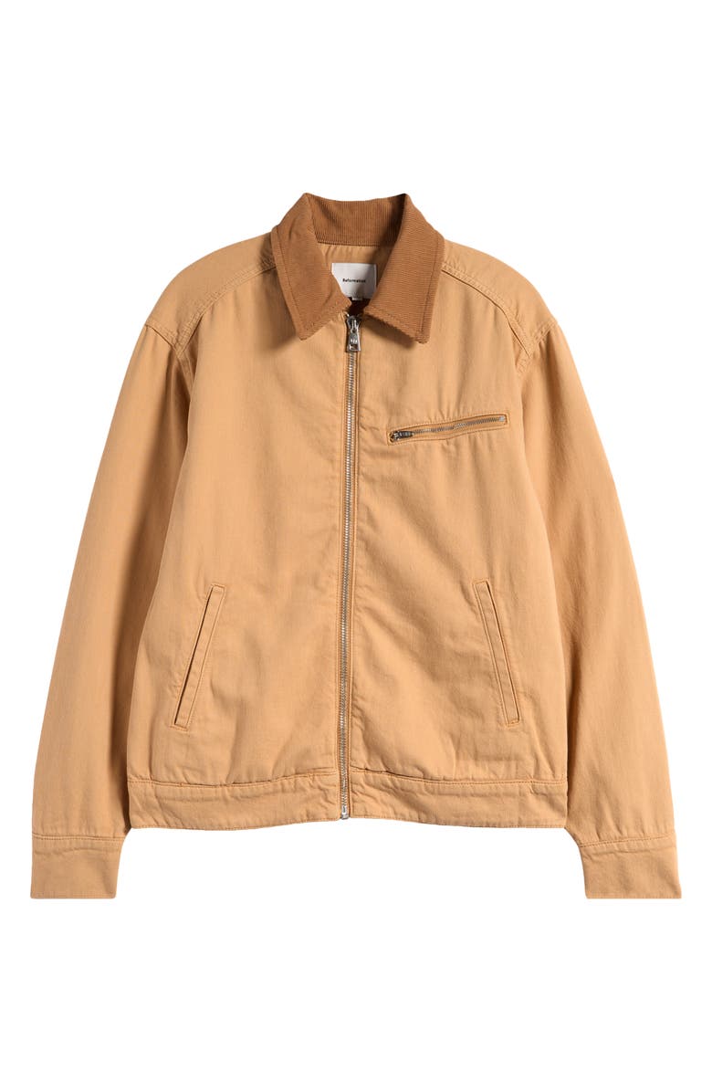 Harrison Corduroy Collar Denim Jacket