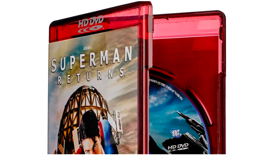 HD DVD disc of Superman Returns