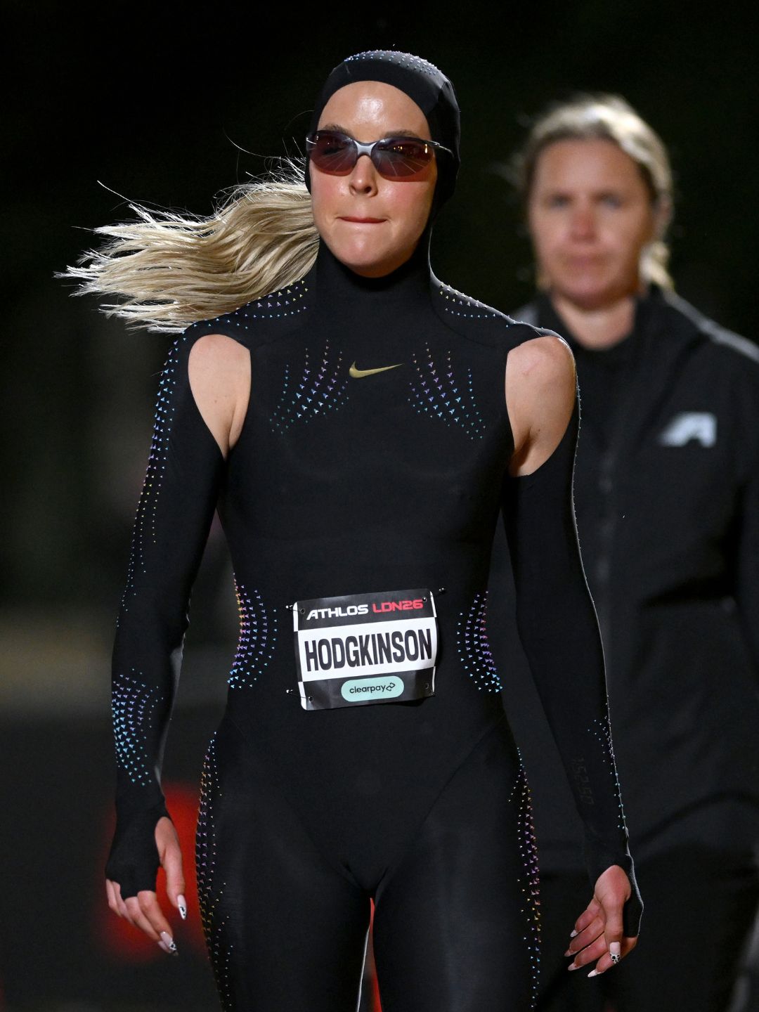 Keeley Hodgkinson competing at ATHLOS 2026
