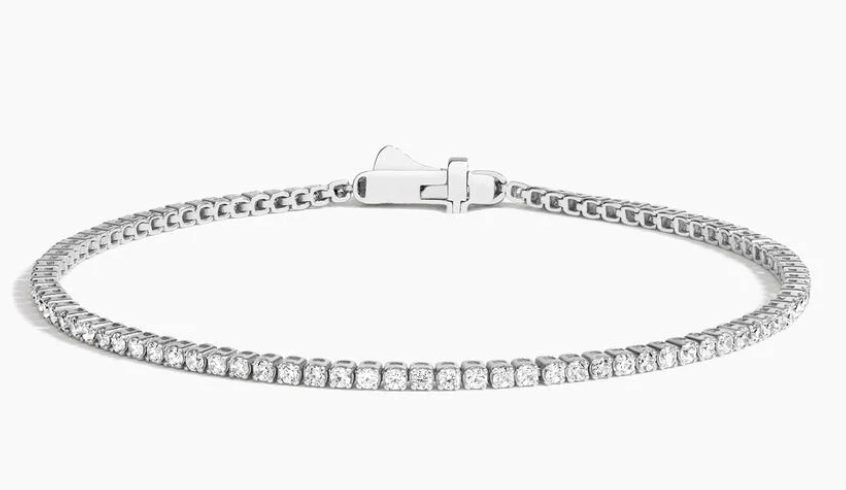 Brilliant Earth, 7.5 in. Petite Lab Diamond Tennis Bracelet (1 1/2 ct. tw.) in 14K White Gold
