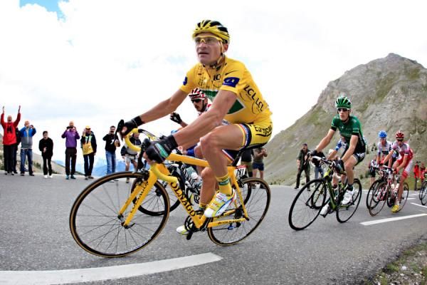 Thomas Voeckler came close to winning the 2011 Tour de France. His time in yellow earned him a matching Colnago.