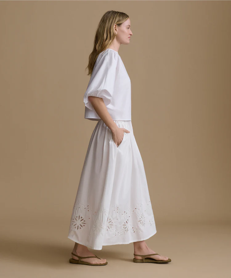 jenni kayne, Broderie Lauren Skirt