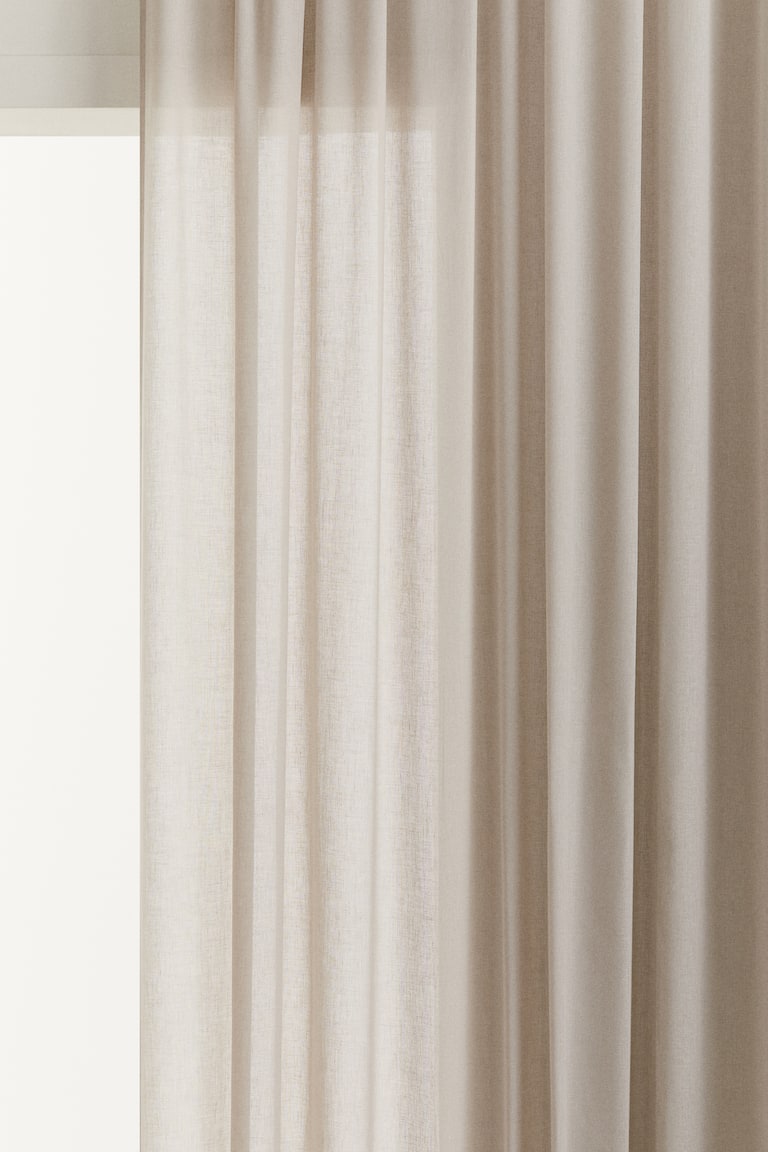 1-Pack Wide Curtain Length