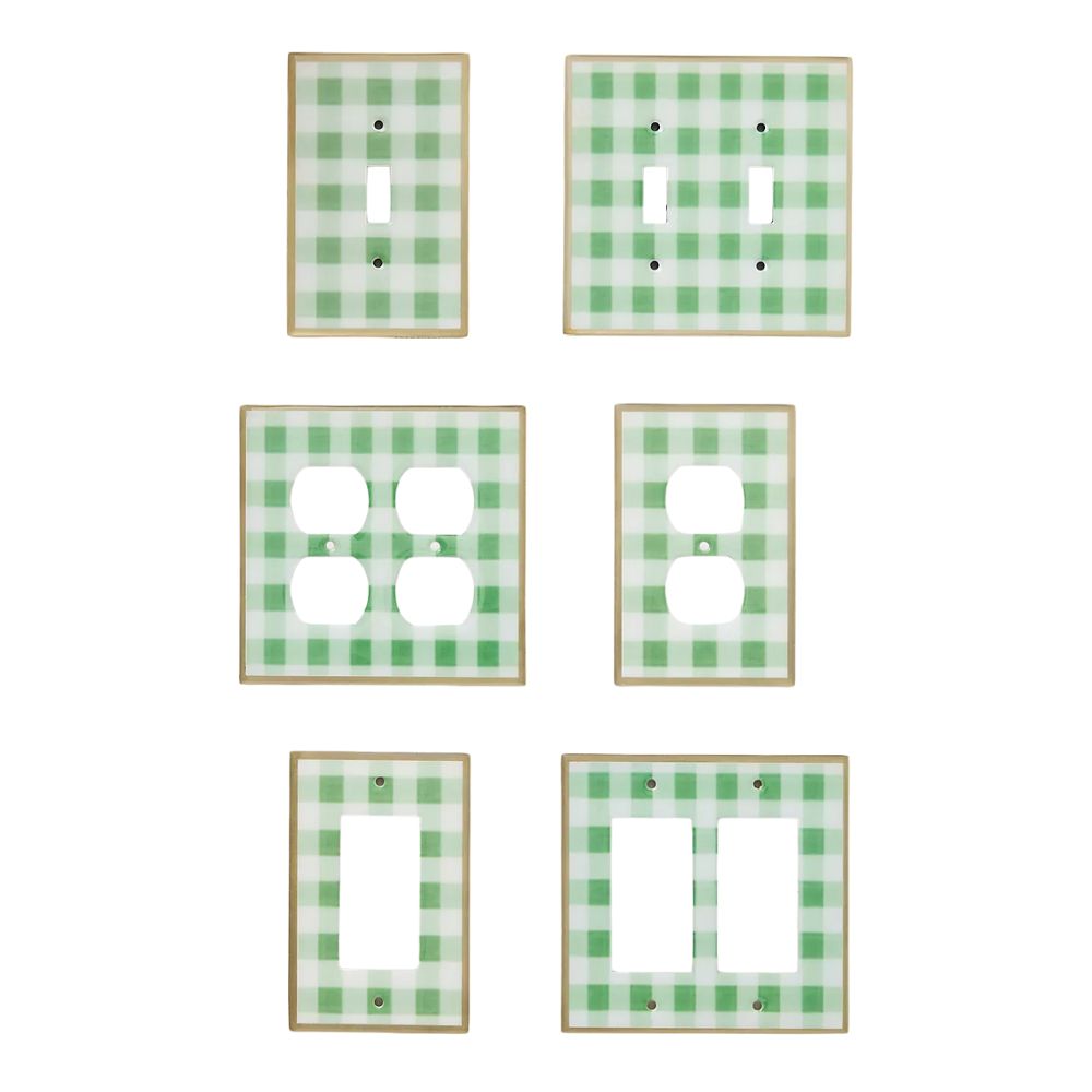 McKay Plaid Switch Plate