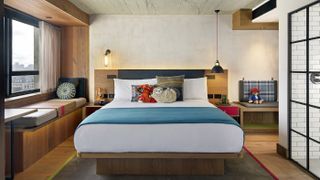 A double room at Treehouse London