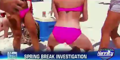 Fox News' investigative report on spring break is exactly what you'd expect