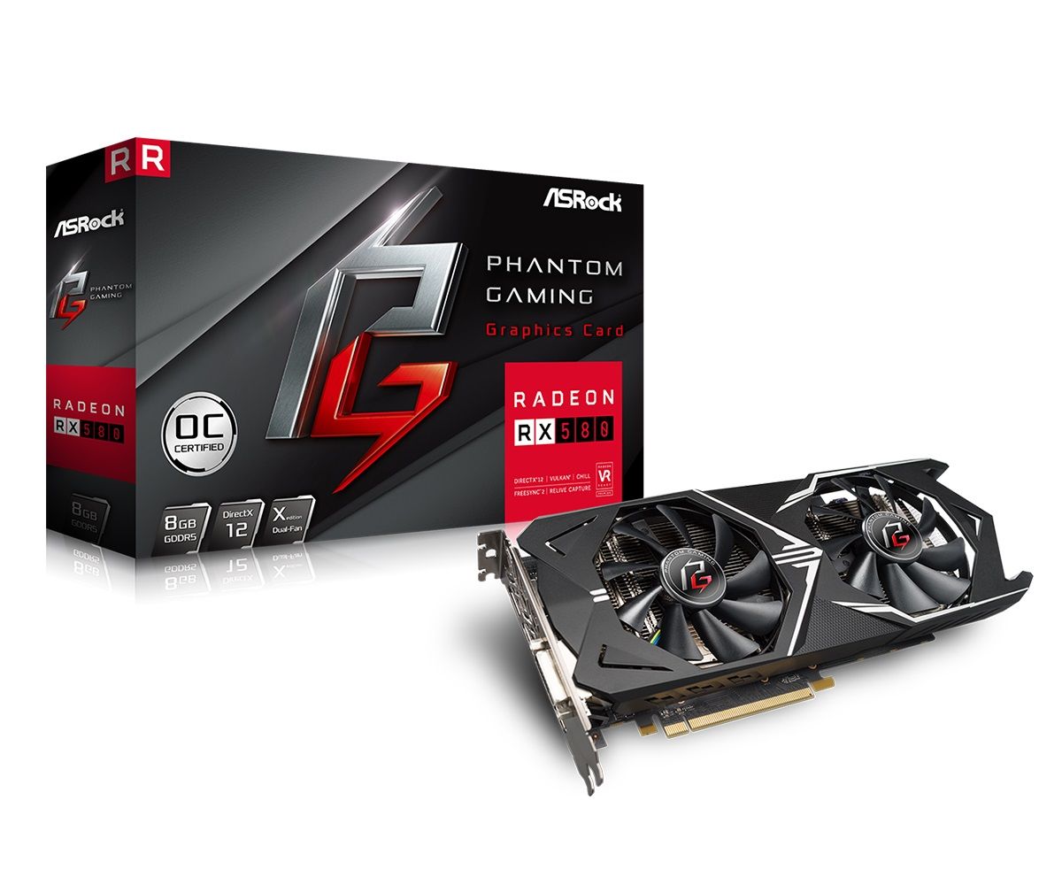 ASRock Launches Custom Radeon RX580, 570, 560, And 550 GPUs