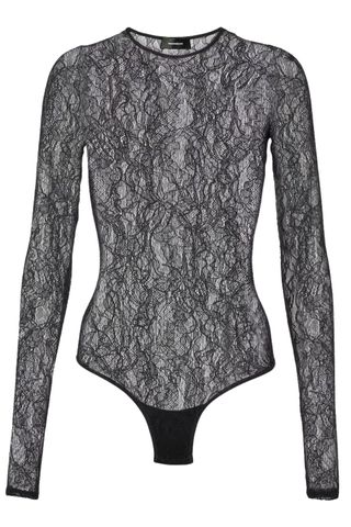 Wardrobe.NYC Floral lace bodysuit