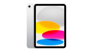 Product shot of the Apple iPad 10th generation.
