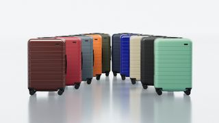 colourful suitcases