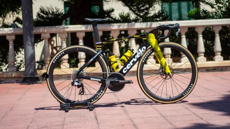 Jonas Vingegaard's Cervelo S5 Tour de France race bike 