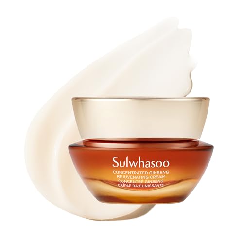 Sulwhasoo Concentrated Ginseng Rejuvenating Cream | Anti-Aging Korean Moisturizer | With Ginseng, Peptides & Squalane | Firms & Reduces Wrinkles | Hydrating Face Cream for All Skin Types, 1.01 Fl. Oz.