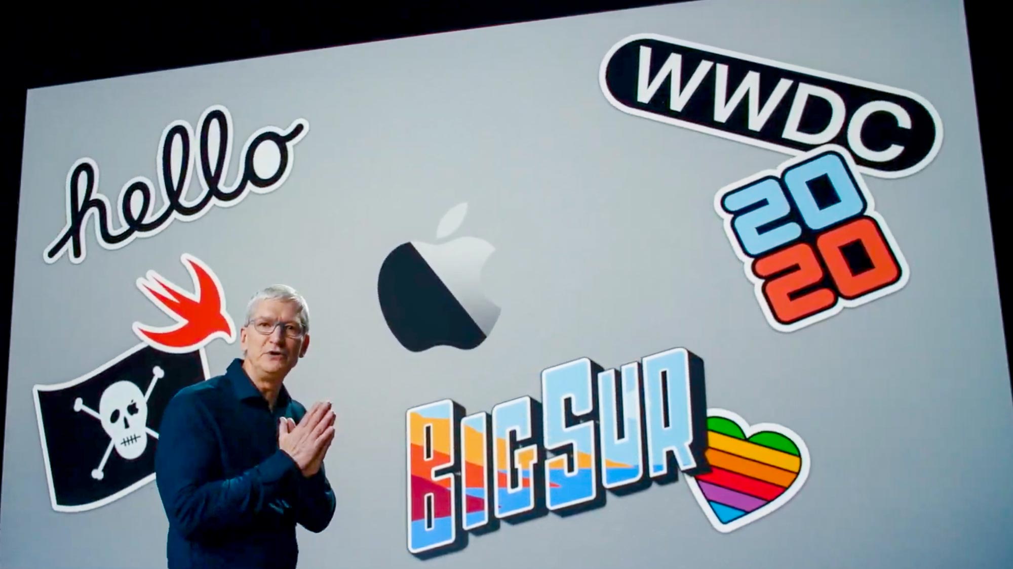 Tim Cook at Apple WWDC 2020