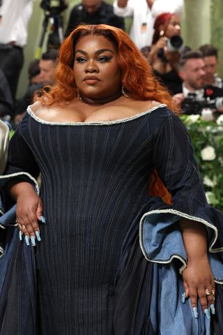 Da'Vine Joy Randolph Wears Gap Couture by Zac Posen to the 2024 Met ...