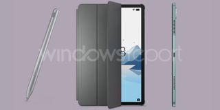 The leaked renders of the Lenovo Tab P12 with a matte display.