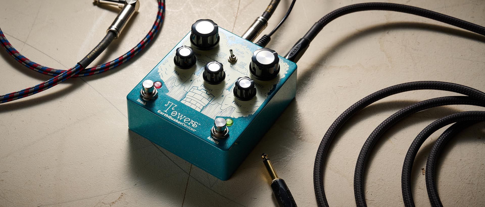 “An excellent example of the genre's shifting atmospheric soundscapes”: EarthQuaker Devices Towers review