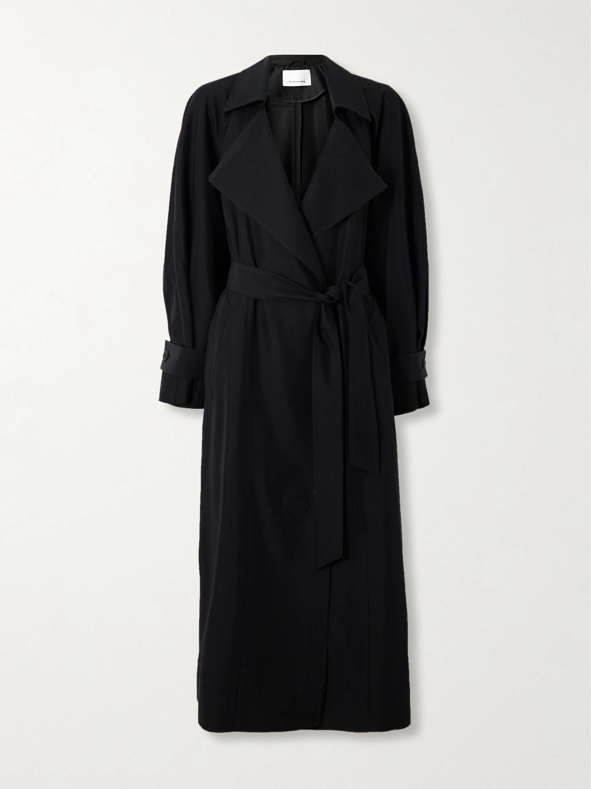 Astoria Cutout Tencel™ Lyocell-Blend Trench Coat