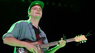 Mac DeMarco performs at Freeborn Hall on April 2, 2013 in Davis, California