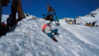 Learning to ski with Helly Hansen in Verbier, Switzerland