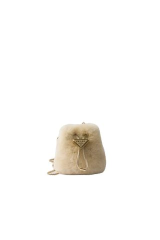 Prada Sheepskin Mini Pouch