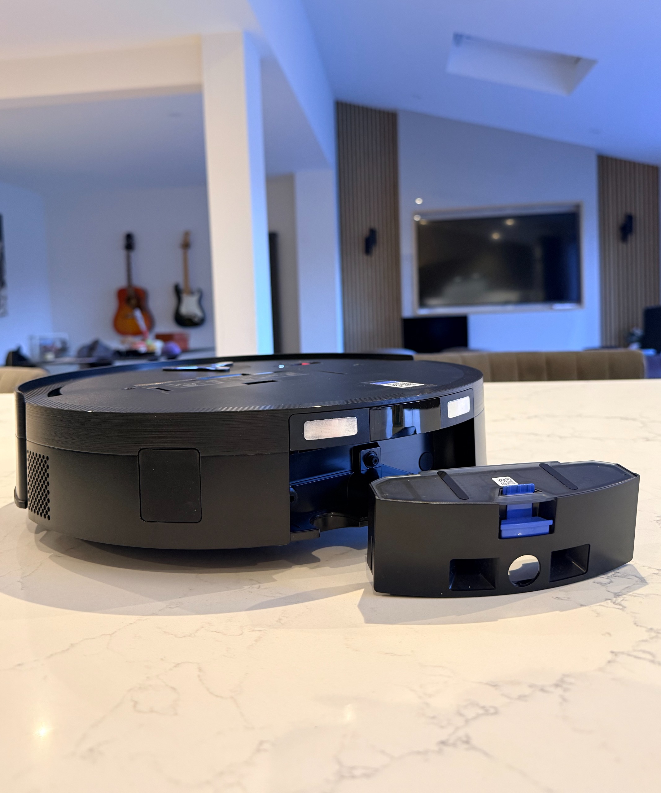 Removable dustbin from ECOVACS DEEBOT X11 OmniCyclone robot vacuum
