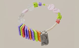 colourful charm bracelet