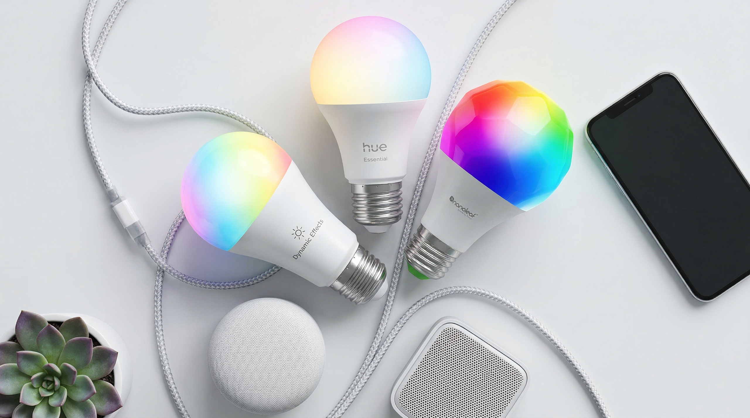 'It's a party on your ceiling, and everyone's invited' — the 3 best smart light bulbs, picked by a home tech editor