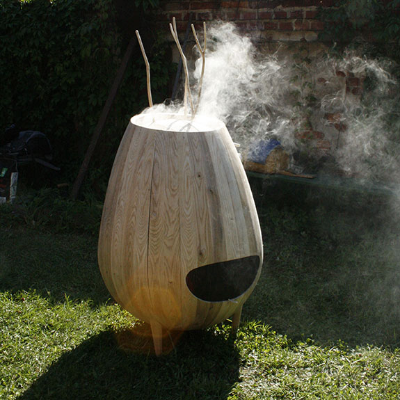 Another wooden traditional barrel